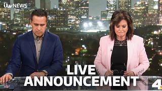 Watch the moment anchors announce death of colleagues in helicopter crash live on air