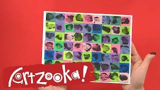 Finger Print Art | FULL EPISODE | Artzooka! | Scholastic STEAM