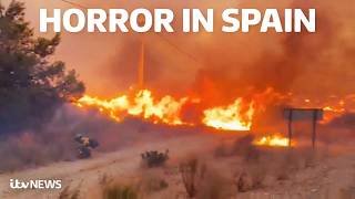 Spain wildfires: Four brits feared dead after bodies found in burned-out car