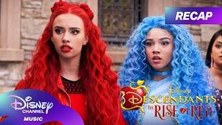 Descendants: The Rise of Red in 60 seconds! 💋♥️ | @disneychannelmusic