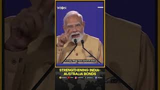 PM Modi and PM Albanese Celebrate Strong India-Australia Community Ties | WION Shorts