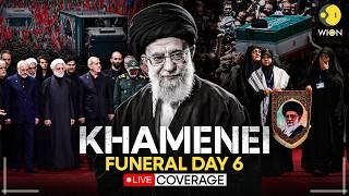 Khamenei Funeral LIVE: Khamenei Buried in Mashhad As War Escalates | Millions Chant "Death to Trump"
