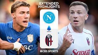 Napoli vs. Bologna: Extended Highlights | Serie A | CBS Sports Golazo