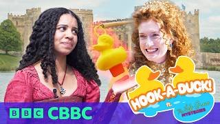 From Court to Chaos 👑  | The Lady Grace Mysteries cast play HOOK-A-DUCK 😱 🦆 | CBBC