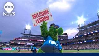 Philly goes wild for LeBron