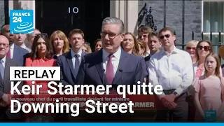 REPLAY - "Ma mission est accomplie" : Keir Starmer quitte Downing Street • FRANCE 24
