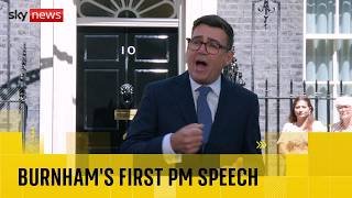 'We need to be better': Burnham promises to bring back hope