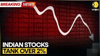 Asian Markets Swing To Losses: Indian Stocks Tank Over 2% | WION Breaking