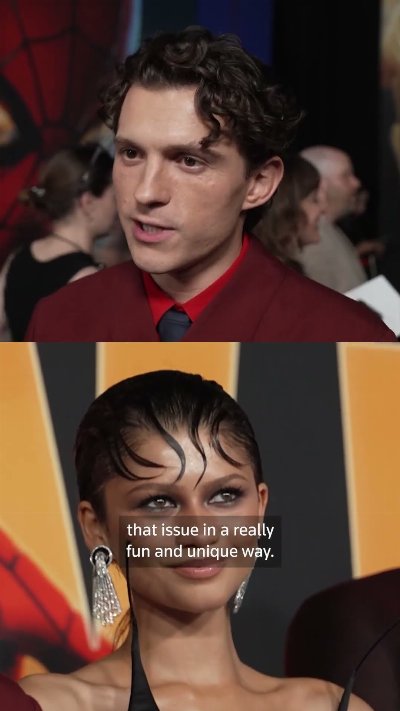 🕷️Tom Holland reflects on technology's impact at 'Spider-Man' premiere