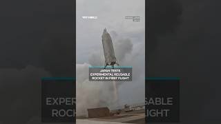 Japan tests experimental reusable rocket in first flight