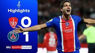 Ferran Torres gives PSG first league win of the season! | Brest 0-1 PSG | Ligue 1 Highlights