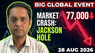 market analysis of 28th aug 26|Why market falls today|Globalnews|Sensex|Jackson hole symposium news