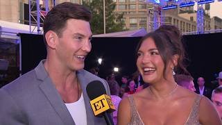 'Love Is Blind's Giannina Gibelli and 'The Bachelorette's Blake Horstmann Dish on MARRIED LIFE!