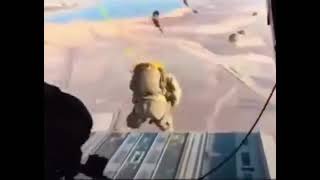 That is now how they taught him to jump out he was so scared to go
