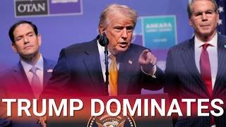 Trump dominates NATO talks, savagely forces world leaders to cave to his demands