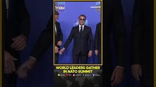 Erdogan, Rutte Welcome World Leaders at NATO Summit | WION Shorts