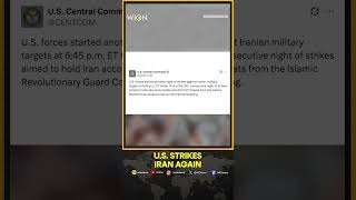 US-Iran War: US Launches Multiple Strikes Against Iran | WION Shorts
