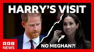 Was Prince Harry’s UK visit more trouble than it was worth? | BBC News
