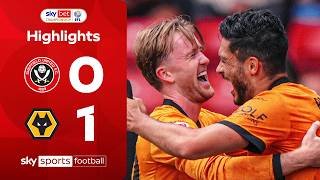 Raúl Jiménez scores dramatic late winner! 🇲🇽 | Sheffield United 0-1 Wolves | EFL Highlights