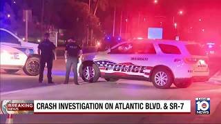 Crash investigation shuts down major roadway in Margate