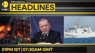 Indian Navy Inducts INS Mahendragiri | Russia Strikes Kyiv With Missiles | WION Headlines
