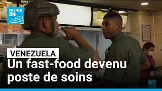 Séismes au Venezuela : un fast-food transformé en centre de soins • FRANCE 24