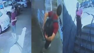Footage shows alleged killer's movements before and after Charlie Kirk's assassination