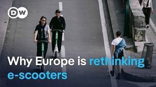 Europe cracks down on e-scooter menace | DW News