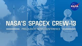 NASA's SpaceX Crew-13 Prelaunch News Conference (Sept. 30, 2026)