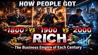 How People Got RICH in 1800 vs 1900 vs 2000 | The Business Empires That Built Generational Wealth