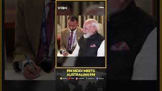 PM Modi In Australia:  India & Australia Strengthen Strategic Partnership In Melbourne | Shorts