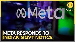 Meta Responds To Indian Govt Notice On Child Sexual Abuse Content | WION News