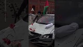 Bullet-riddled car on display in Berlin to remember Hind Rajab | AJ Shorts