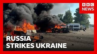 At least 17 killed in Russian strike on Ukraine | BBC News