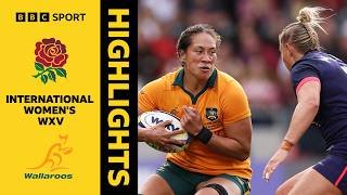 Red Roses Roar! | England v Australia Highlights | WXV Global Series