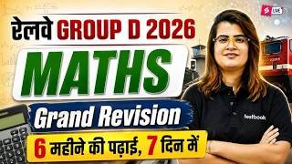 RRB Group D Practice Set 2026 | Group D Math Practice Set | RRB Group D Math Class by Gopika mam