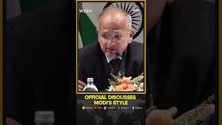 Diplomat Addresses Queries on PM Modi’s Lack of Press Conferences | WION Shorts