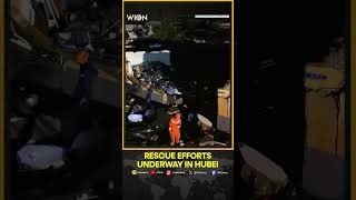 Rescue Efforts Underway After Severe Thunderstorms, Gales Hit Hubei | WION Shorts
