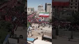 Large crowds gather in Iran ahead of Khamenei burial