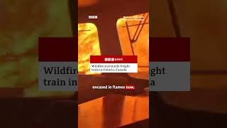 The workers seen in the video were able to escape and are safe. #BBCNews