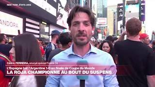 Coupe du monde : 50 000 Argentins avaient fait le déplacement à New York • FRANCE 24
