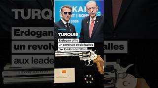 Turquie : Erdogan offre un revolver et six balles aux leaders de l’Otan • FRANCE 24