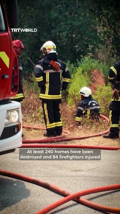 France and Spain battle one of Europe's worst wildfire disasters in decades