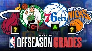 Salary cap expert gives offseason grades to NBA teams 👀 | Knicks, Celtics, 76ers, Heat, & More