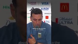 Argentina coach in tears after World Cup defeat