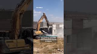 Israeli forces demolish more Palestinian homes in Hebron