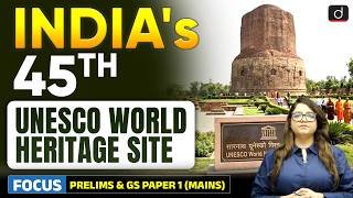 India’s 45th UNESCO World Heritage Site | UNESCO  | Drishti IAS English