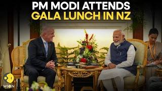 LIVE: PM Modi Participates in a Gala Lunch Hosted by New Zealand PM Christopher Luxon | WION LIVE