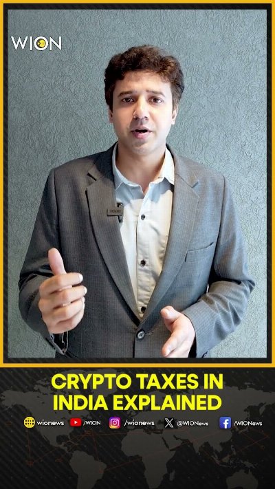 How India Taxes Your Crypto Profits | WION Shorts