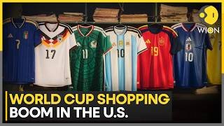 FIFA World Cup 2026: Star Players Drive Jersey Sales at World Cup Store | WION News